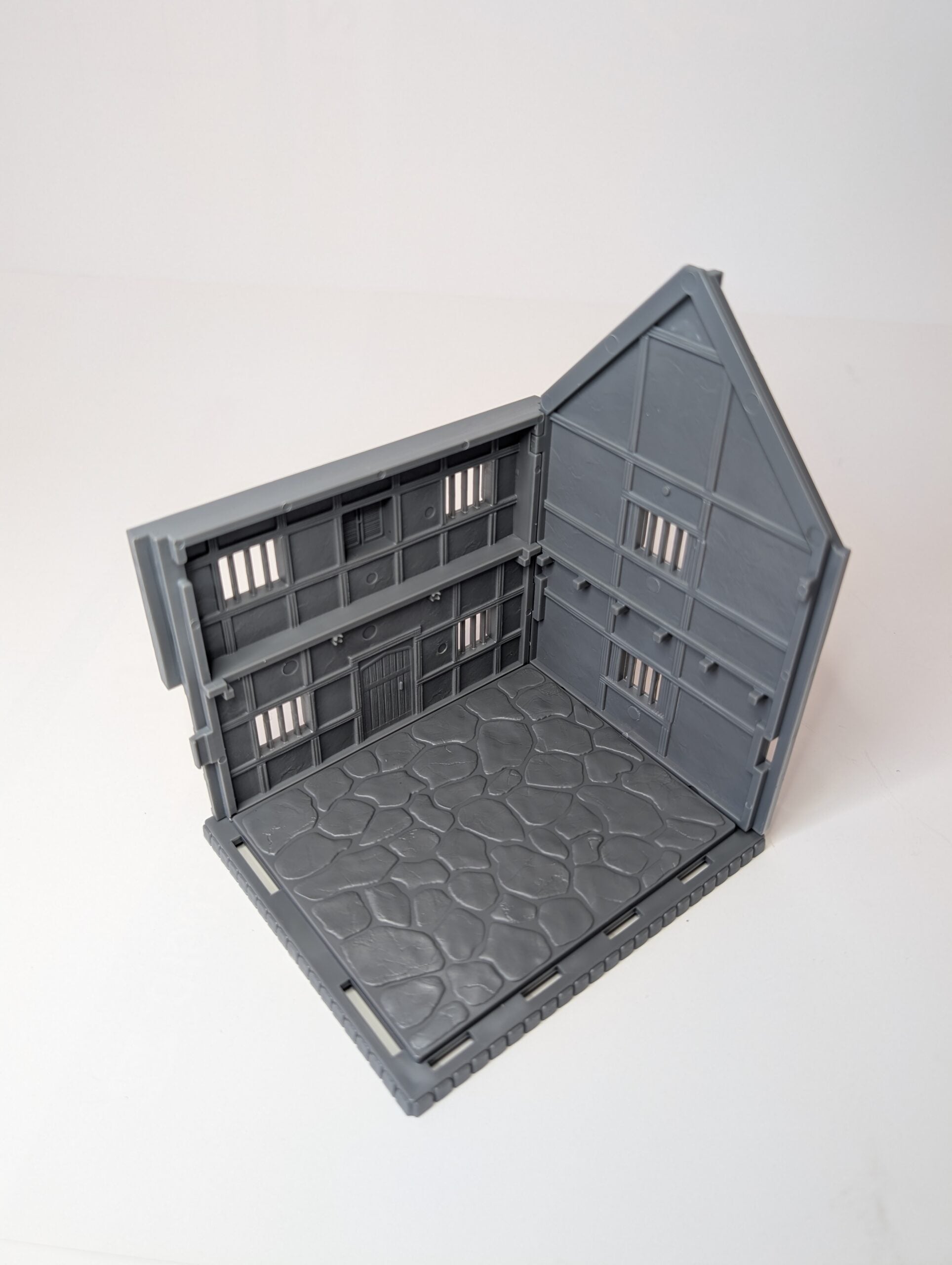Interior detail of Tabletop Workshop Merchant’s House 28 mm scale building