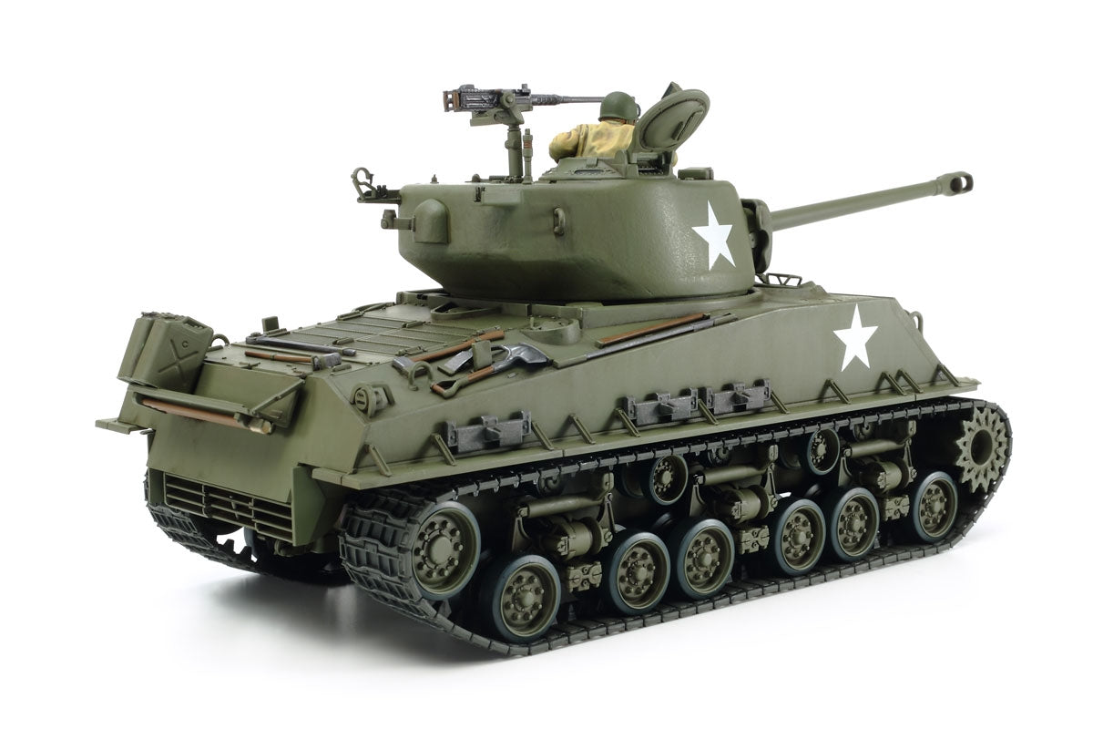 Tamiya 35346 1/35 US Medium Tank M4A3E8 Sherman Easy Eight Right Rear View