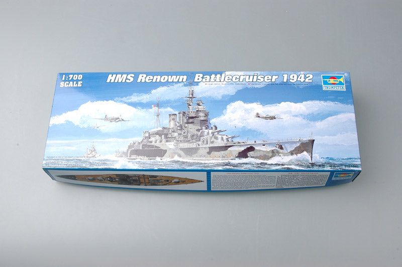 Trumpeter 05764 HMS Renown 1942 scale model kit box