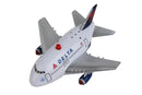 Delta Air Lines Themed Airplane Pullback Toy Top View