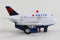 Delta Air Lines Themed Airplane Pullback Toy Right Side View