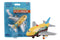 California Themed Airplane Pullback Toy