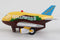 California Themed Airplane Pullback Toy Left Side View