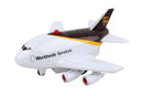 UPS Themed Airplane Pullback Toy Left Front View