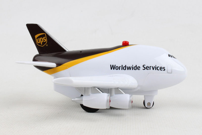 UPS Themed Airplane Pullback Toy Right Side View