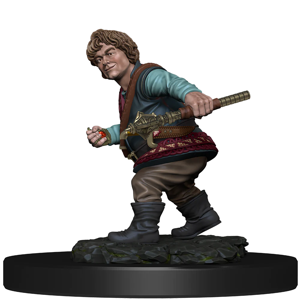 D&D Nolzur’s Marvelous Unpainted Miniatures: Halfling Rogue Painted Example