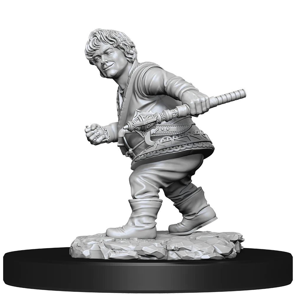 D&D Nolzur’s Marvelous Unpainted Miniatures: Halfling Rogue Close Up