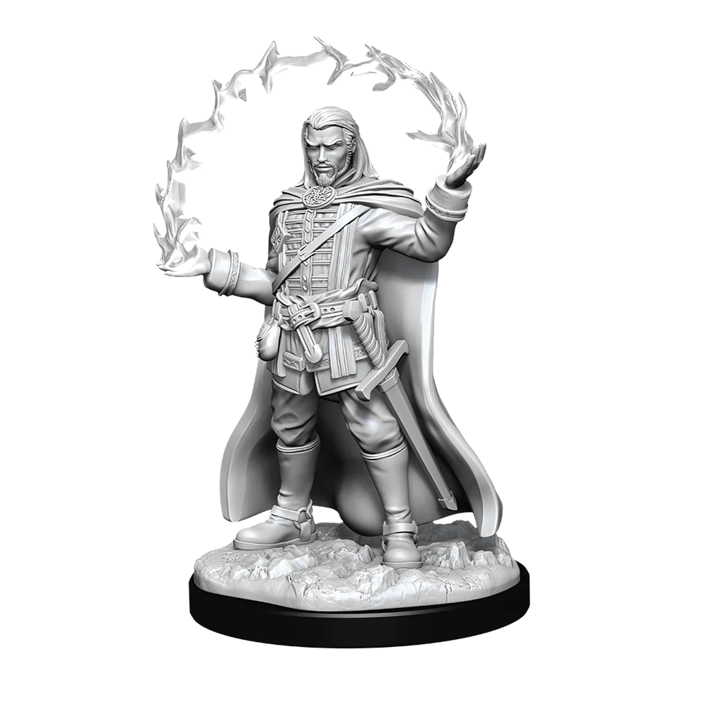 D&D Nolzur’s Marvelous Miniatures: Male Human Wizard Unpainted