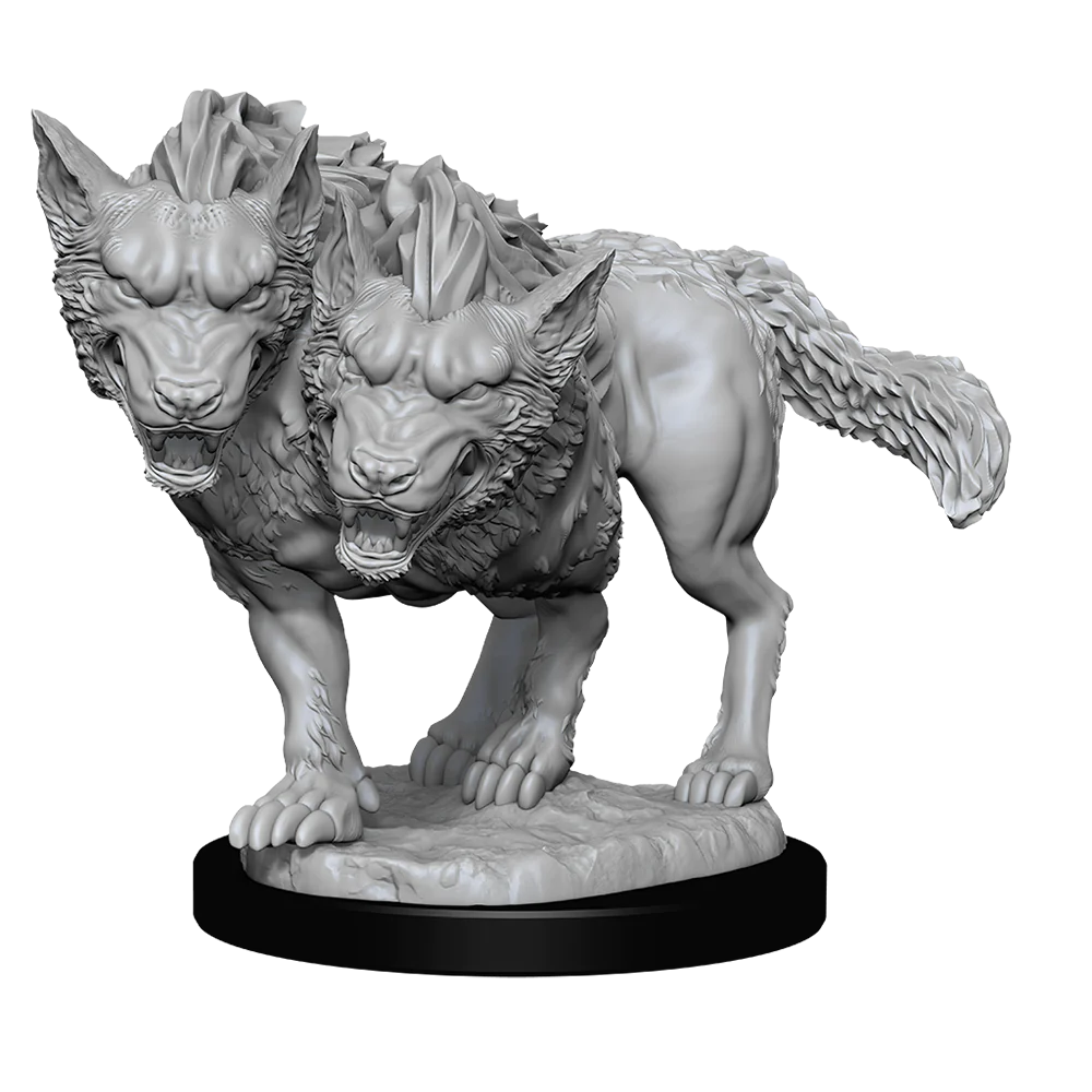 D&D Nolzur’s Marvelous Unpainted Miniatures: Death Dog Unpainted Example