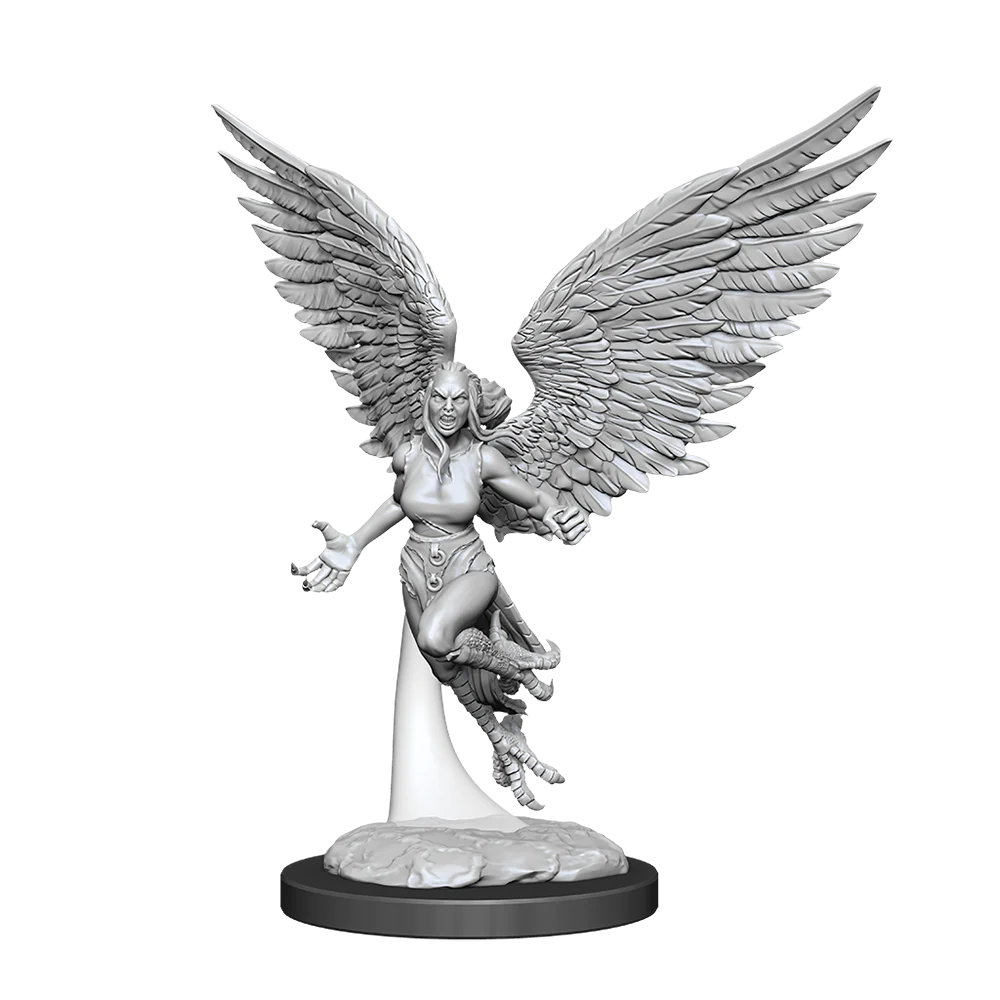 D&D Nolzur’s Marvelous Miniatures: Harpy Unpainted