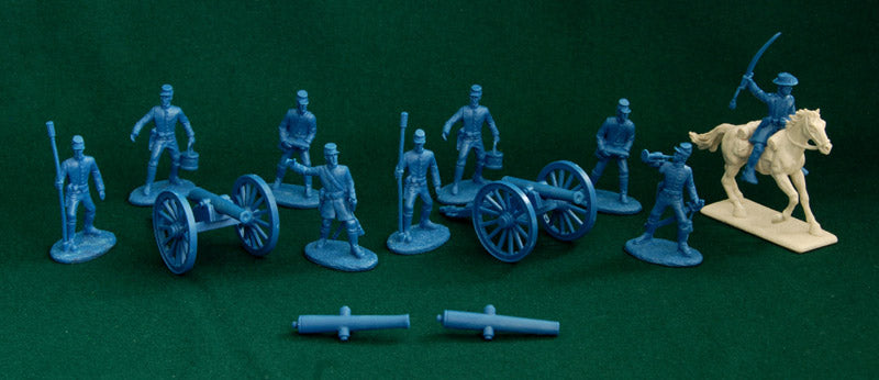 American Civil War Union Army Artillery 1861 –1865, 54 mm (1/32) Scale Plastic Figures