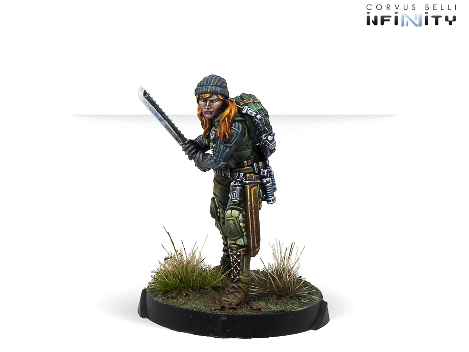 Infinity CodeOne Ariadna Uxía McNeill (Boarding Shotgun) Miniature Game Figure