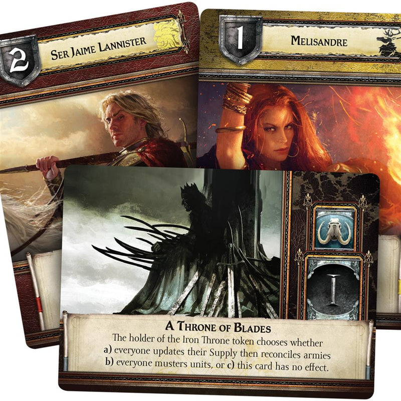 A Game of Thrones Board Game 2nd Edition Cards