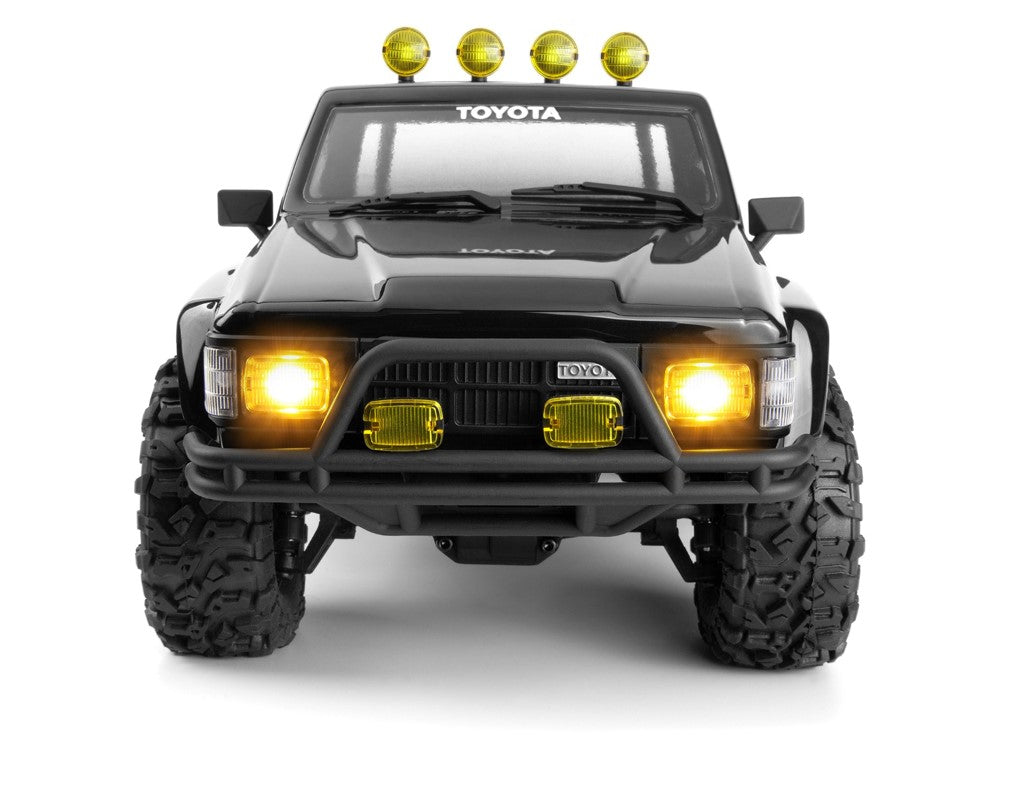 HPI Venture18 Flux Toyota Hilux SR5 – Gloss Black front view