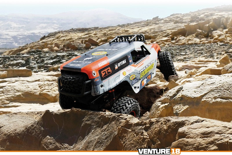 HPI Venture18 Flux Bronco 4400 climbing rocky trail