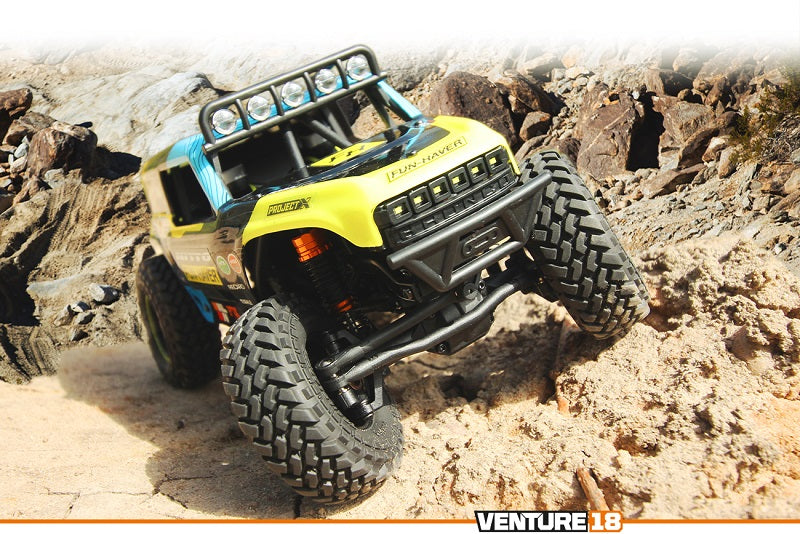 HPI Venture18 U4 Flux VGJR off-road action scene