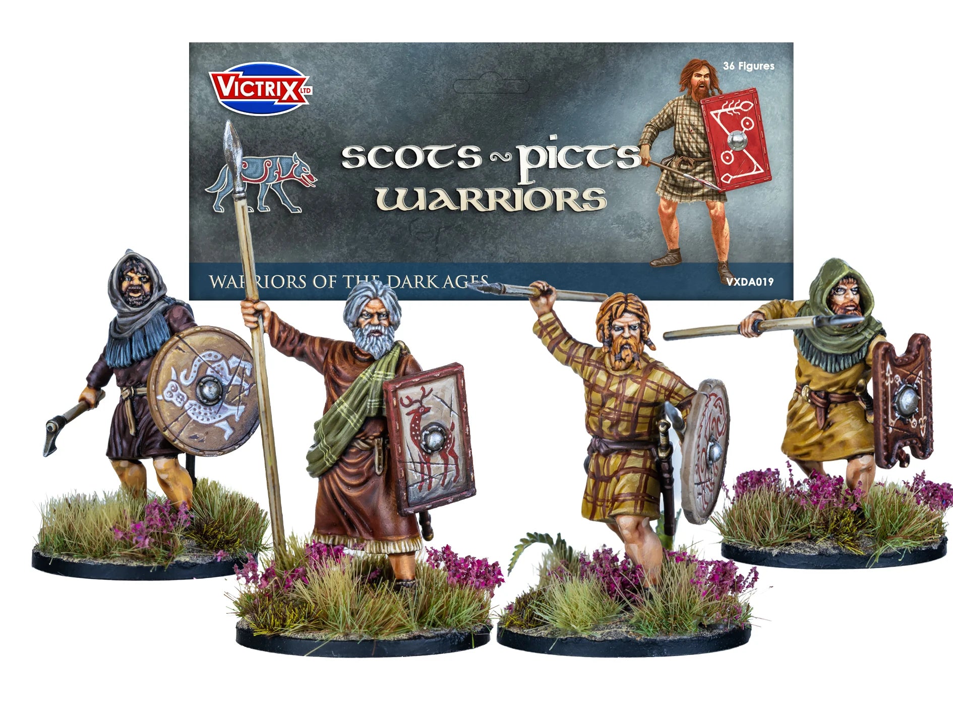 Victrix Limited Scots-Picts Warriors – 28mm Scale Model Plastic Figures