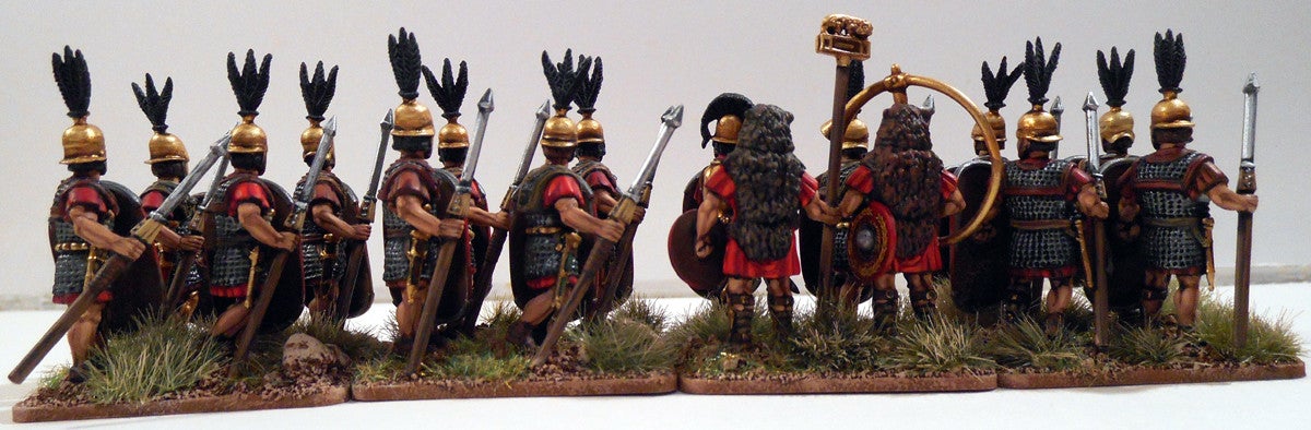 Rome’s Legions of the Republic (I), 28 mm Scale Model Plastic Figures Rear View Example 2