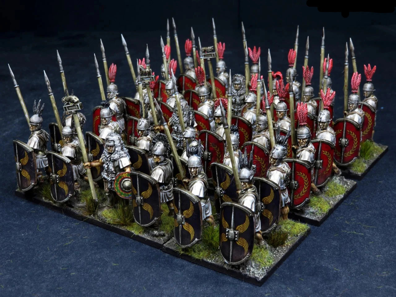 Rome’s Legions of the Republic (I), 28 mm Scale Model Plastic Figures Example Formation