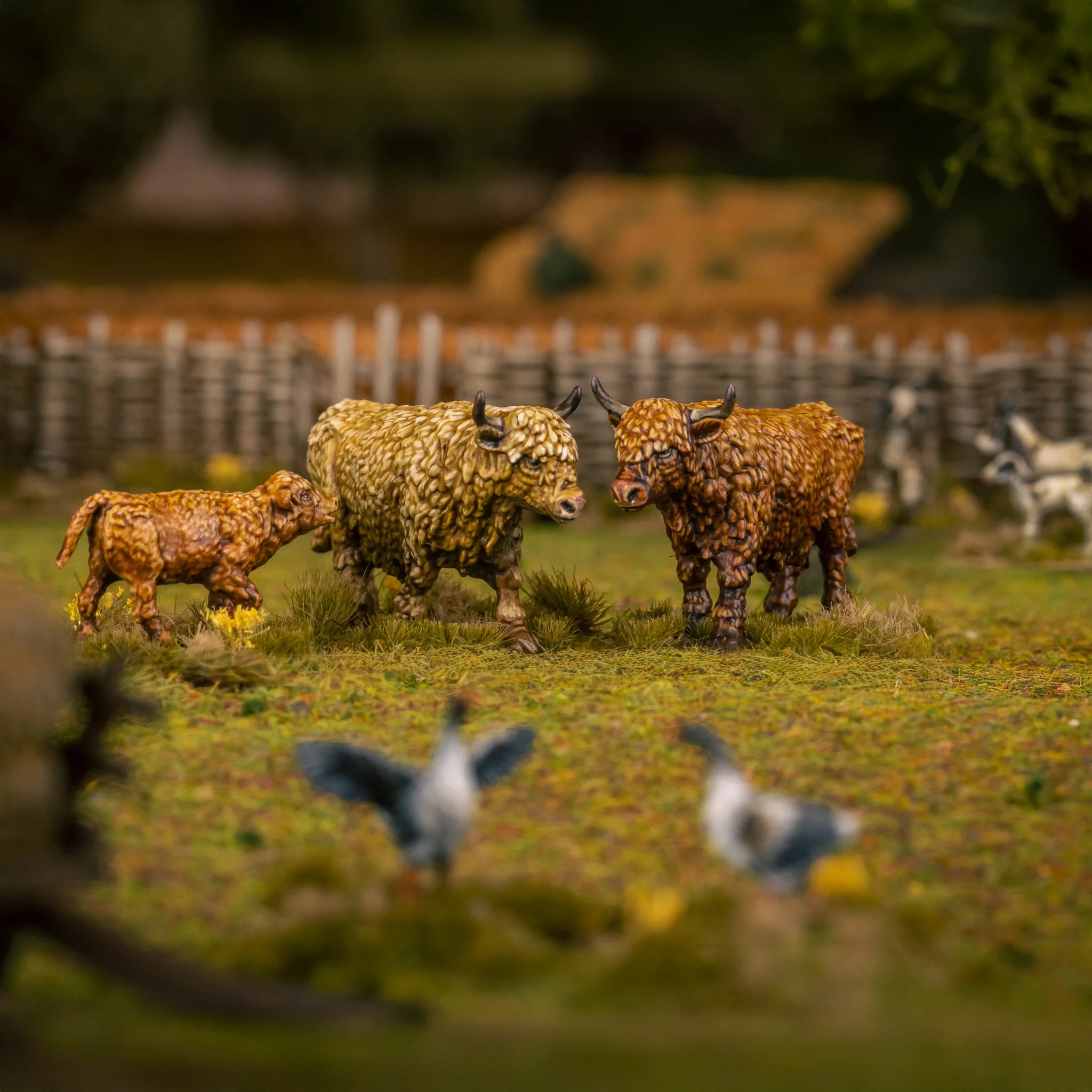 Victrix Limited Farm Animals – 28mm Scale Plastic Model Figures