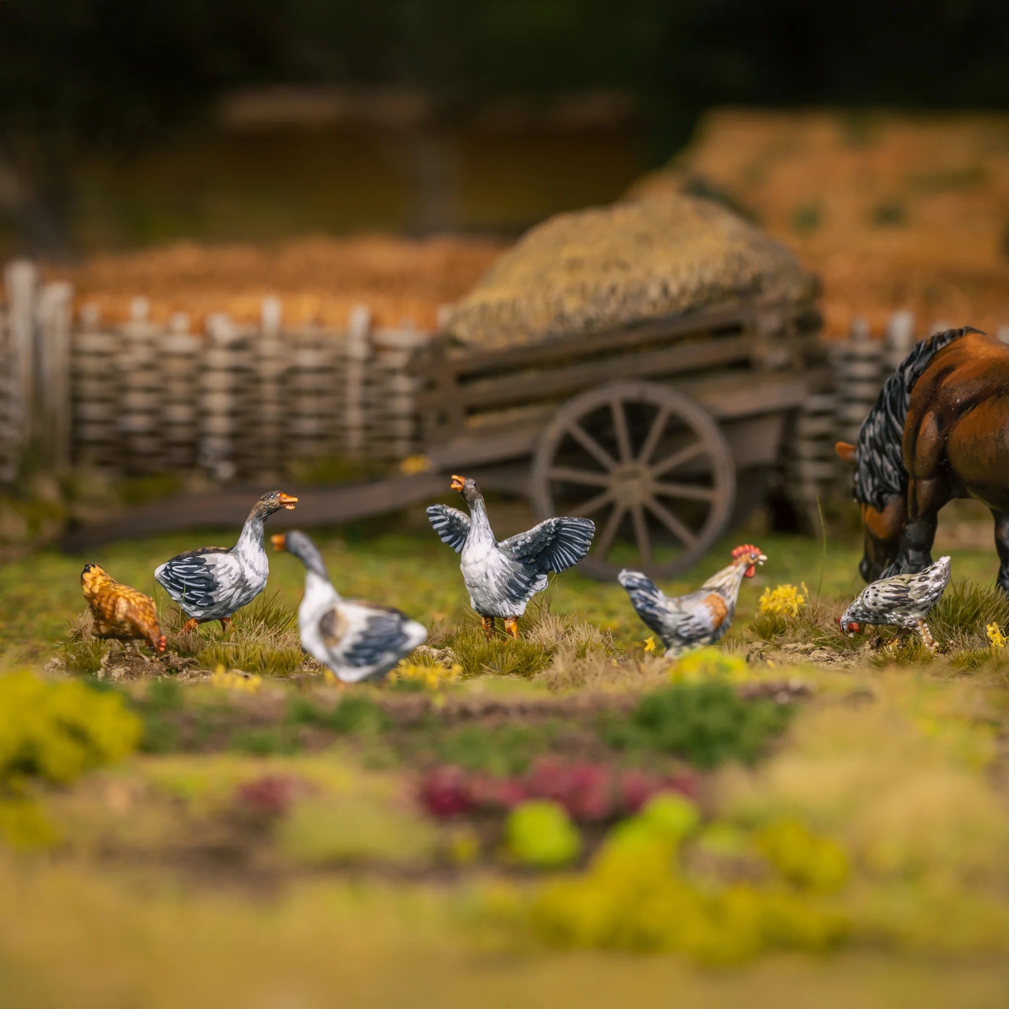 Victrix Limited Farm Animals – 28mm Scale Plastic Model Figures