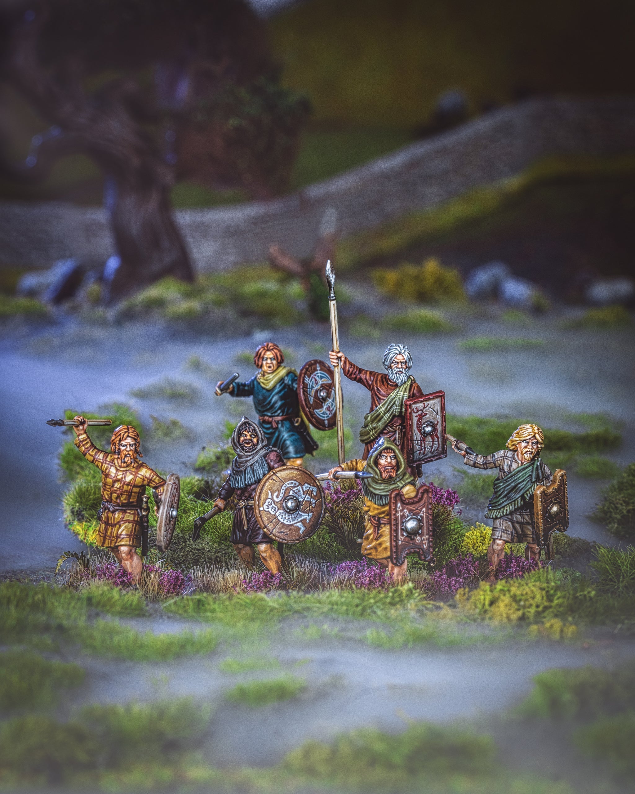 Victrix Limited Scots-Picts Warriors – 28mm Scale Model Plastic Figures