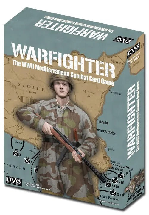 Warfighter WWII: Mediterranean Combat Card Game