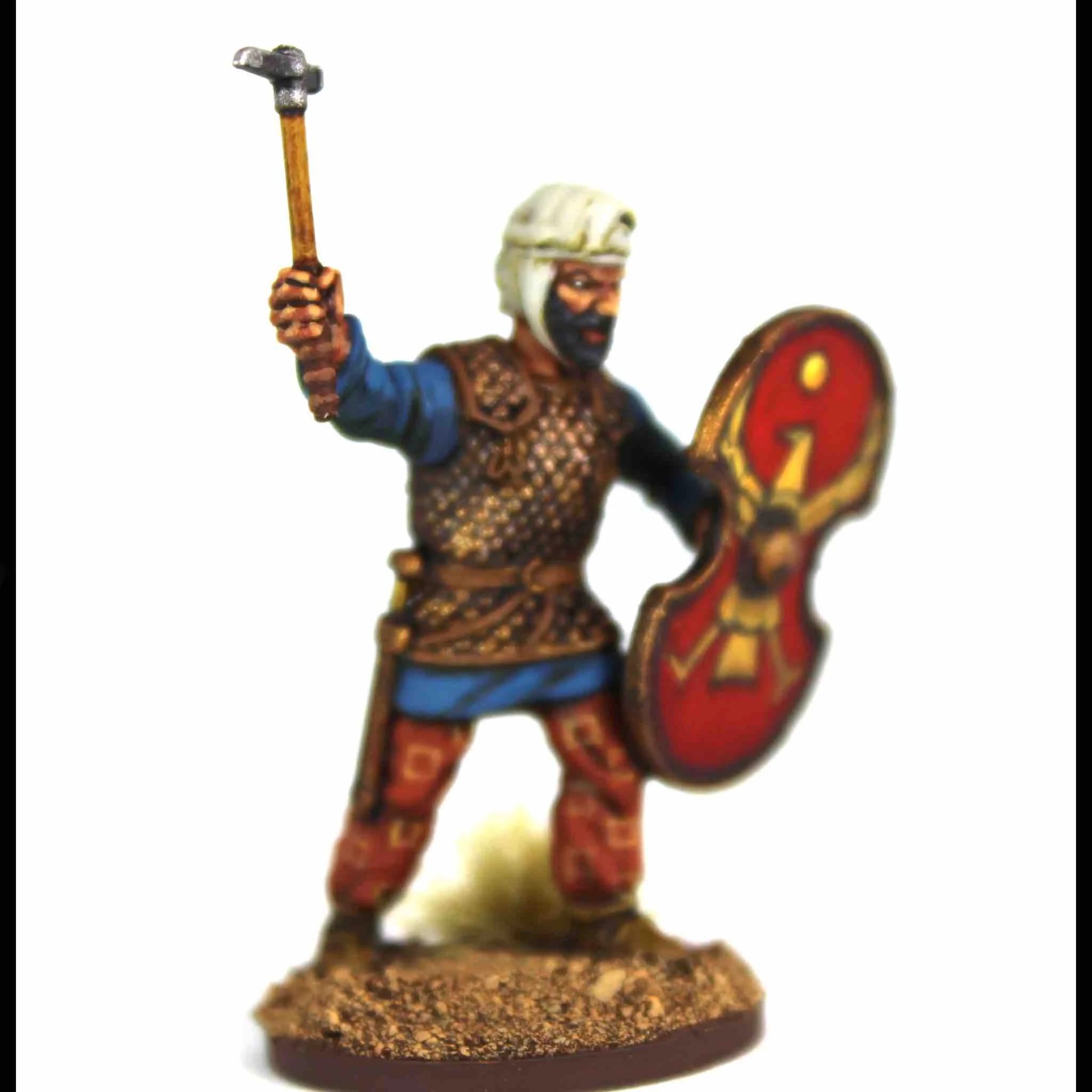 Wargames Atlantic Persian Infantry, 28 mm Scale Model Plastic Figures With Sagaris War Axe
