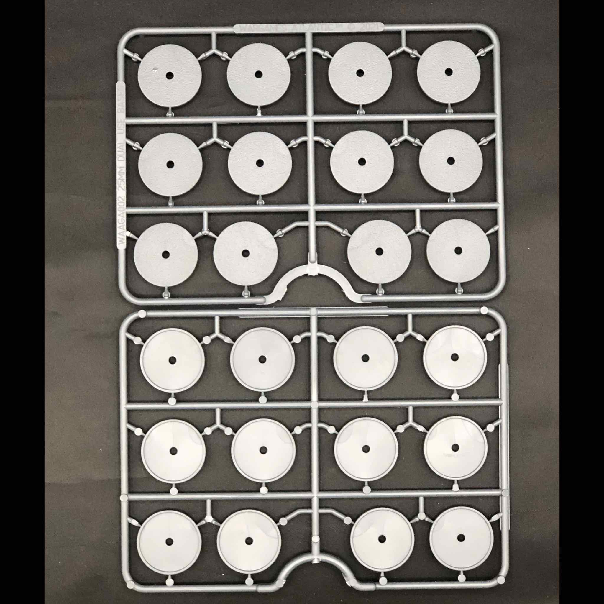 Wargames Atlantic 28mm medieval infantry plastic bases for Barons' War