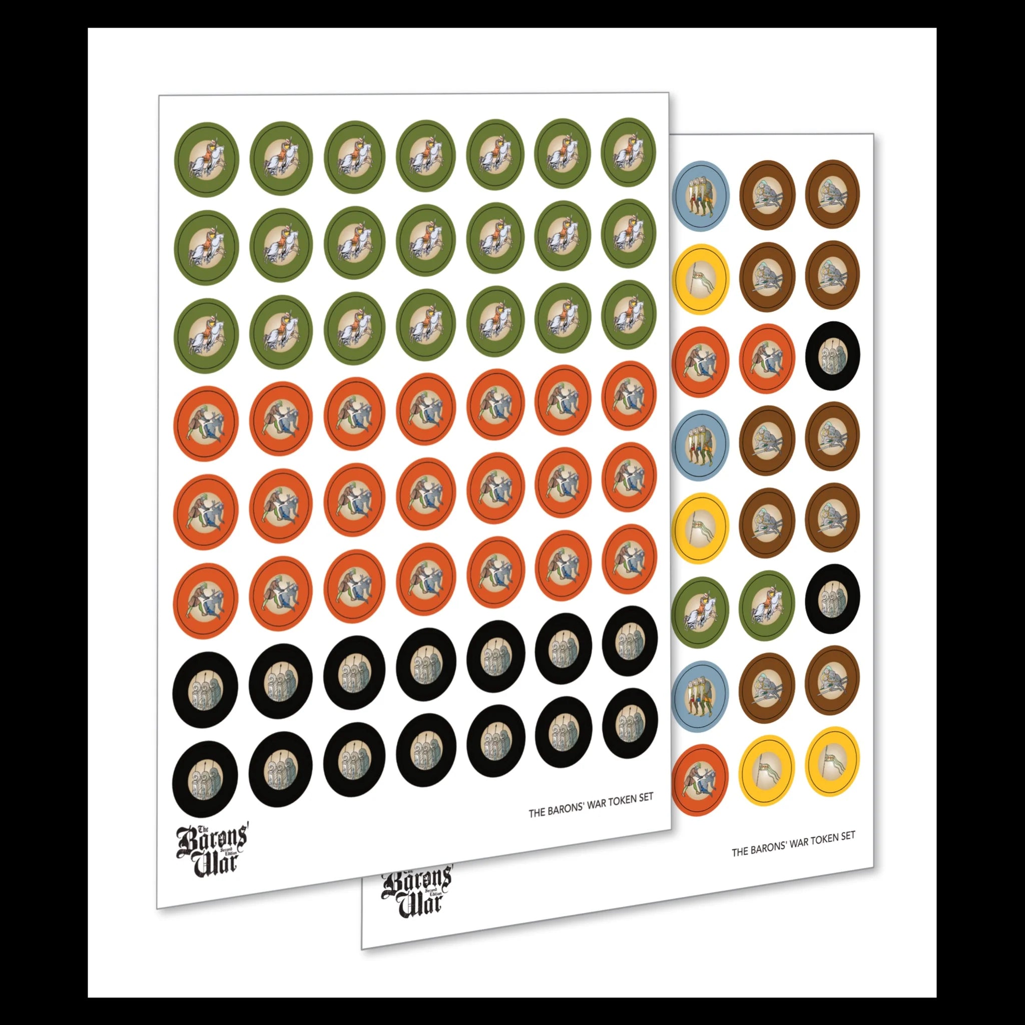 Wargames Atlantic The Barons' War 2nd Edition Starter Set Tokens