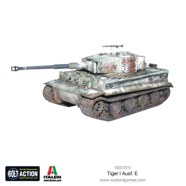 Warlord Games Bolt Action Tiger I Ausf. E Heavy Tank Winter Camoflage