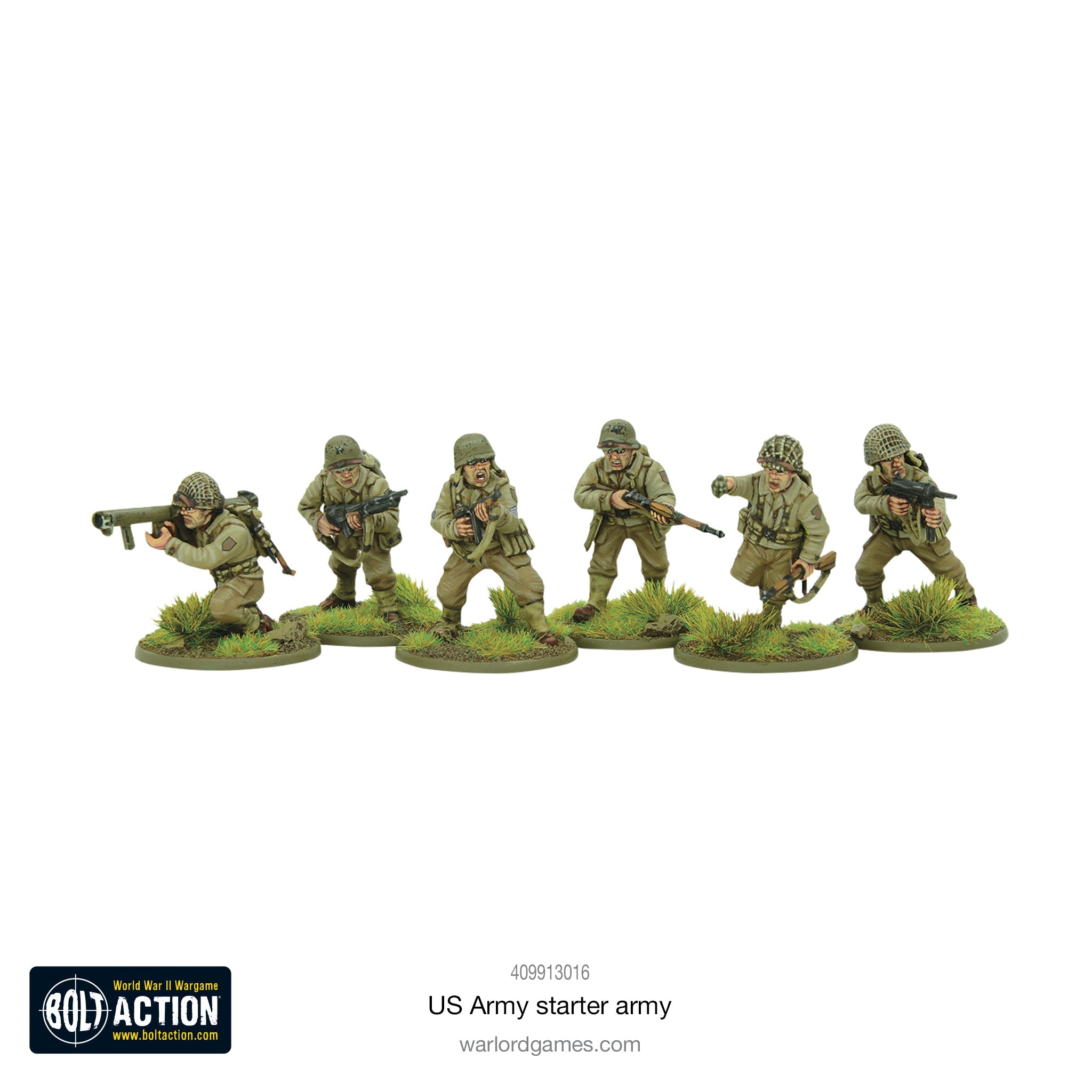 US Army Infantry 28mm Bolt Action Starter Army Miniatures