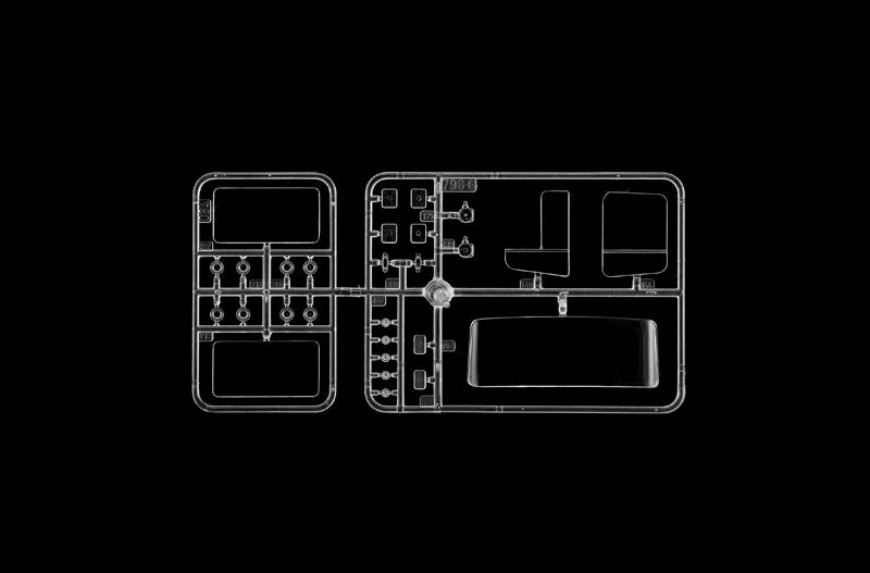 American Superliner 1/24 Scale Model Kit Clear Parts Frame