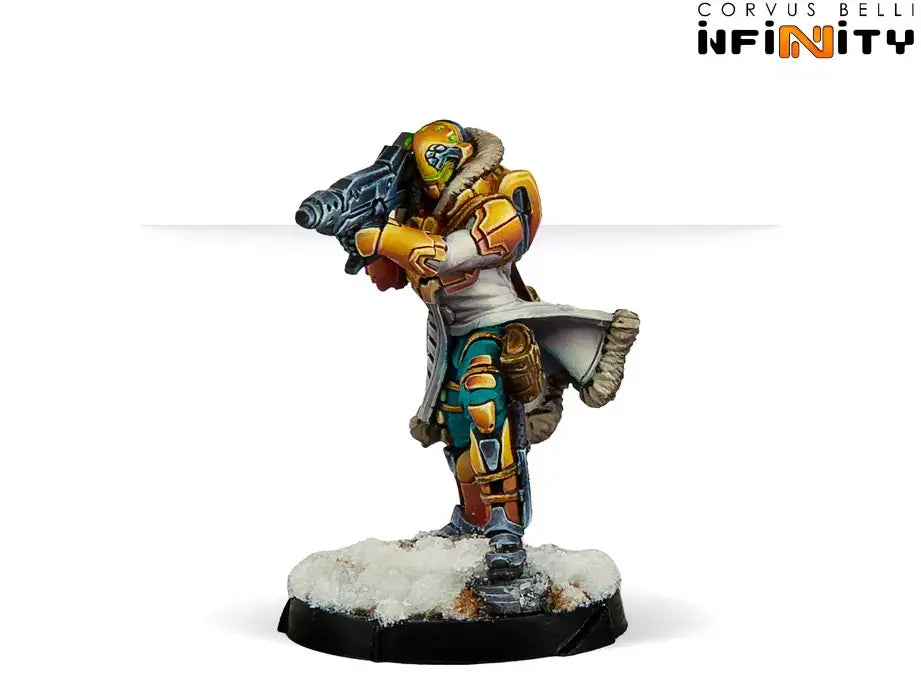 Corvus Belli Infinity Yu Jing Hùndùn with Heavy Rocket Launcher