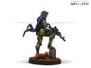 Infinity CodeOne Haqqislam Yara Haddad (AP Marksman Rifle) Miniature Game Figure Side View