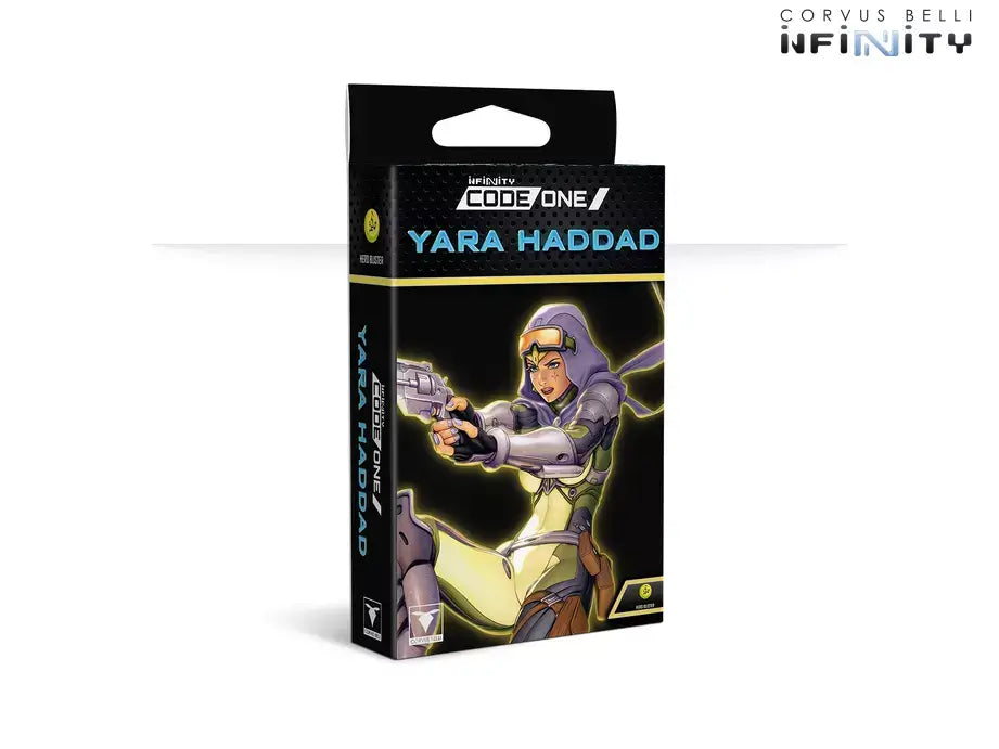 Infinity CodeOne Haqqislam Yara Haddad (AP Marksman Rifle) Miniature Game Figure Mini Box