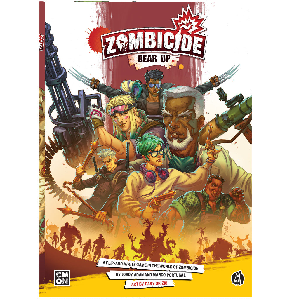 Zombicide: Gear Up Filip & Write Cooperative Game Box Art