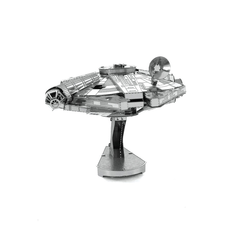 Star Wars Millennium Falcon Metal Earth Model Kit Front View