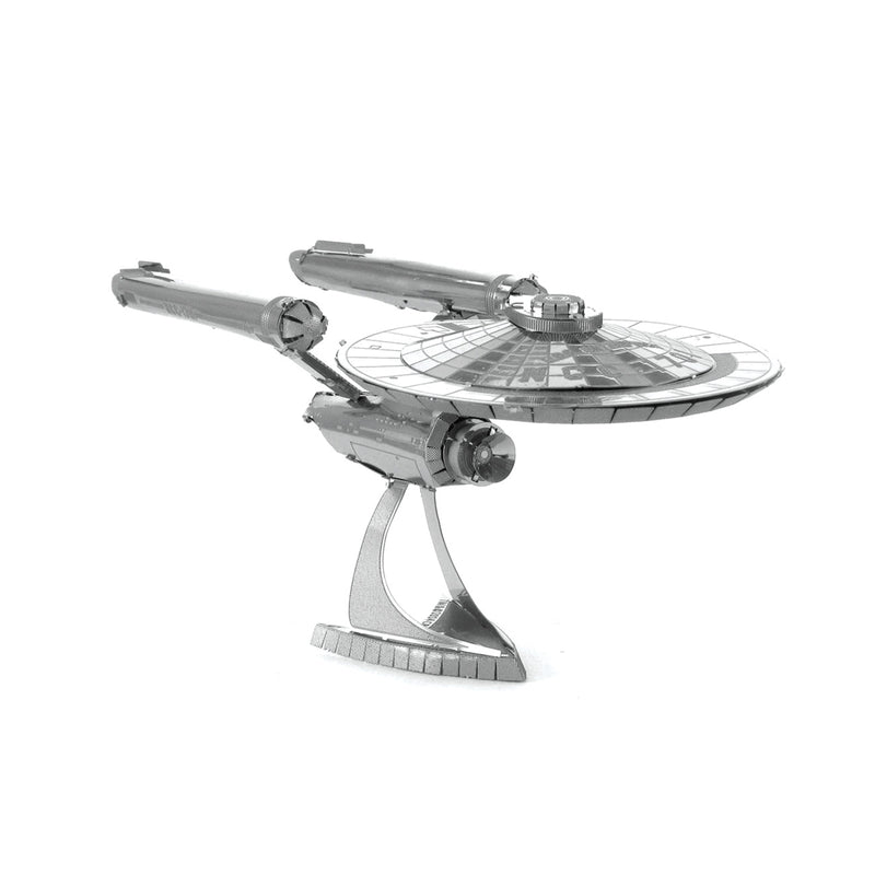 Star Trek USS Enterprise NCC-1702 Metal Earth 3D Model Kit By Fasincations