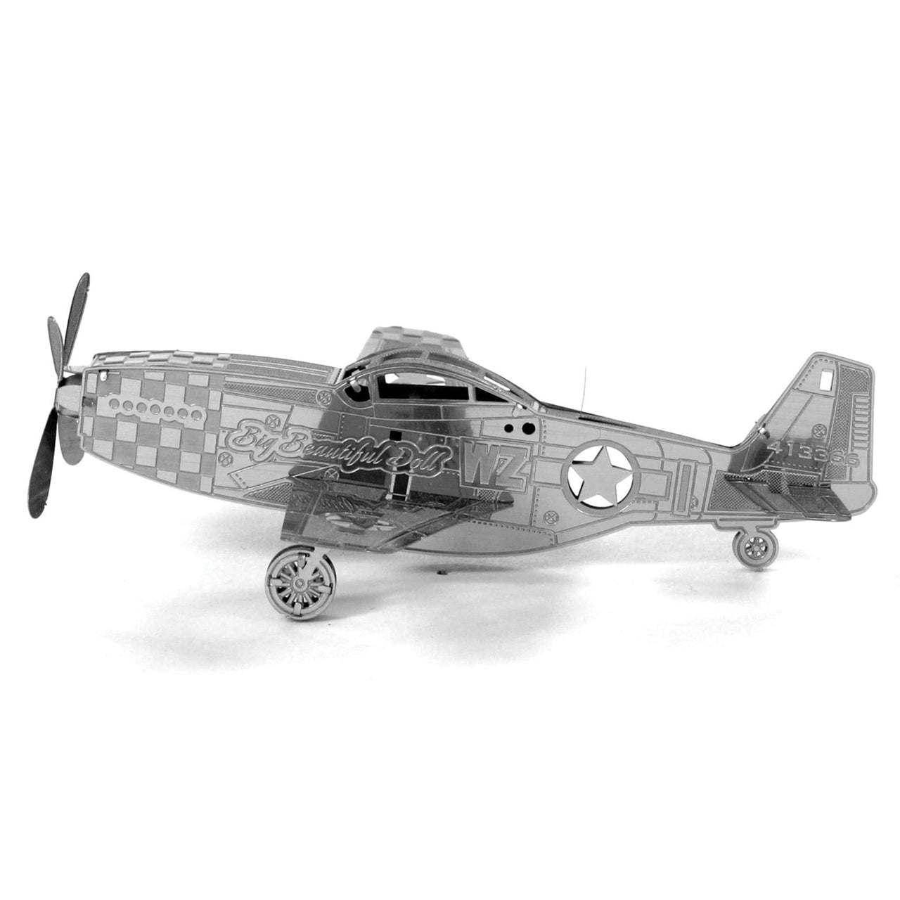 P-51 Mustang Metal Earth Model Kit (Free Shipping)