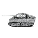 Tiger I Tank Metal Earth Model Kit Side View