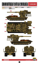 12.8 cm Flakzwilling 40 With E-100 Weapons Carrier 1/72 Model Kit By Modelcollect Paint Scheme Page 12