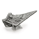 Star Wars Imperial Star Destroyer Metal Earth Iconx Model Kit Right Rear View