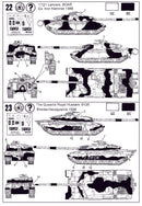Challenger 1 British Main Battle Tank 1/72 Scale Model Kit By Revell Germany Instructions page 10