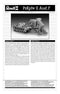 PzKpfw II Ausf. F 1/76 Scale Model Kit Instructions Page 1