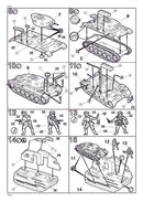 PzKpfw II Ausf. F 1/76 Scale Model Kit Instructions Page 6