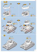 Flakpanzer IV “Wirbelwind” 1/72 Scale Model Kit By Revell Germany Instructions Page 13