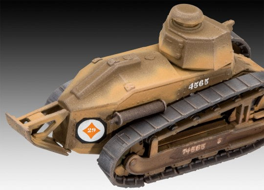  Renault FT.17 Tank , 1/76 Scale Model Kit