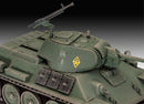 T-34/76 Medium Tank 1940 1/76 Scale Model Kit Turret Detail