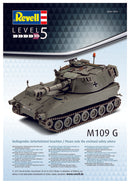 M109 G German Self Propelled Howitzer 1/72 Scale Model Kit Instructions Page 1